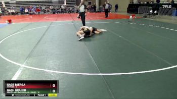 115 lbs Finals (8 Team) - Nash Graner, PEM (Plainview/Elgin/Millville) vs Gage Bjerga, Staples