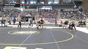 285 lbs 3rd Place Match - Christian Brown, Cooper vs Maxx Escaloni, Woodford County