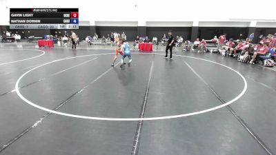 100 lbs Gavin Light, Oklahoma Red vs Nathan Dornin, California Gold