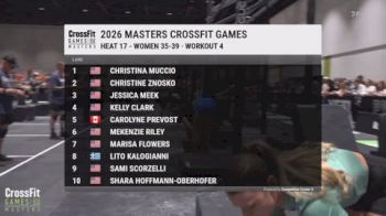 Mixed Master - Workout 4 | 35-39 Heat 3