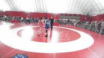 155 lbs Semifinal - Tiani Lemieux, X-Factor Elite Wrestling vs Lexi Mentink, Askren Wrestling Academy