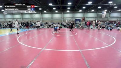 69 kg Rr Rnd 4 - Adam St.cyr, USAW Maine - HSE vs Owen Campbell, Sea-Monkey Round-Up - HSE