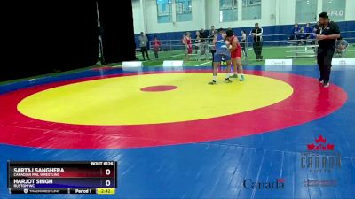 80kg Quarterfinal - Sartaj Sanghera, Canadian Mal Wrestling vs Harjot Singh, Rustom WC