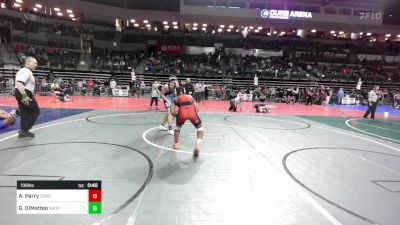 136 lbs Semifinal - Amir Perry, Cordoba Trained vs Giovanni DiMatteo, Shore Thing WC