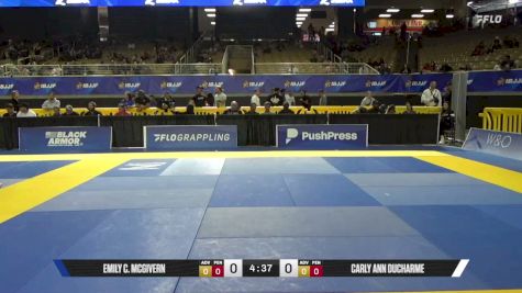Carly Ann DuCharme vs Emily C. McGivern 2026 Pan Jiu Jitsu IBJJF Championship
