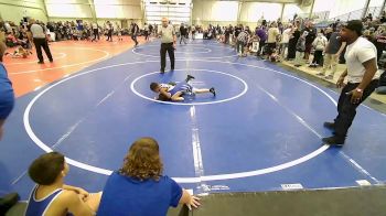 66 lbs Consi Of 8 #2 - Gabriel Garcia, Checotah Matcats vs Raymond Ponds II, Pin-King All Stars