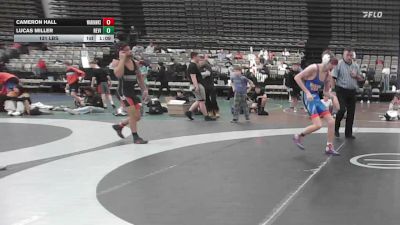 131 lbs Rr Rnd 1 - Cameron Hall, Warhawks Wrestling Inc. - MSE vs Lucas Miller, Revival X
