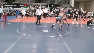 106 lbs Consi Of 4 - Brandon Mitcham, Kingsway - MSC vs Porter Hall, Maine Hammahs - MSC