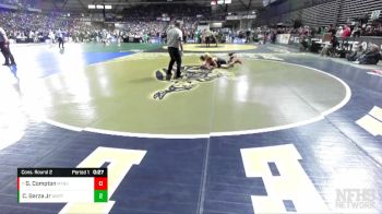 1A 138 lbs Cons. Round 2 - Gavin Compton, Mount Baker vs Christopher Garza Jr, Wapato