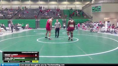 285 lbs Semis & 1st Wb (8 Team) - Grant Laskey, Lowndes vs Tobiloba Sangolade, Brookwood