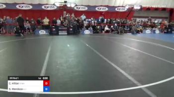 44 kg Rr Rnd 1 - Cooper Hilton, Tennessee vs Seth Mendoza, Illinois