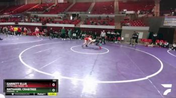 132 lbs Quarters & 1st Wb (16 Team) - Garrett Ellis, Austin Lake Travis vs Nathaniel Crabtree, Prosper