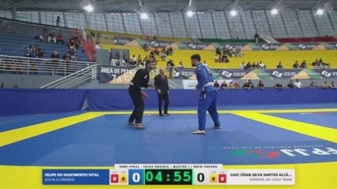 CAIO CÉSAR SILVA SANTOS ALCÂNTAR vs FELIPE DO NASCIMENTO VITAL 2026 FPJJ Circuito Paulista GI Etapa 3