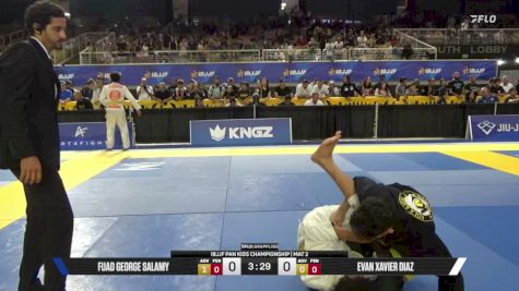 Fuad George Salamy vs Evan Xavier Diaz 2026 Pan Kids Jiu-Jitsu IBJJF Championship
