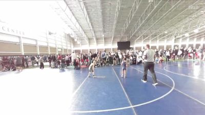 49 lbs Quarterfinal - Kash Falslev, White Rhino Wrestling vs Cutler Hone, Iron County Wrestling Academy