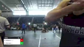 132 lbs Round Of 32 - Gabe Williams, Gold Rush vs Rex Hickman, Silverback WC