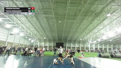 105 lbs 3rd Place Match - Boston Backus, Champions Wrestling Club vs Royce Hernandez, Sanderson Wrestling Academy