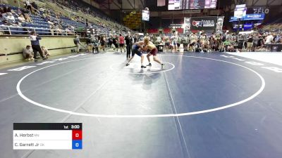 150 lbs Cons 32 #2 - Austin Herbst, MN vs Christopher Garrett Jr, OK