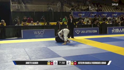 Ketelyn Isabelle Rodrigues Jurad vs Janette Gloger 2026 Pan Jiu Jitsu IBJJF Championship