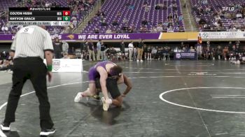 141 lbs Quarters & 1st Wb (16 Team) - Khyvon Grace, West Liberty vs Colton Hush, Minnesota State