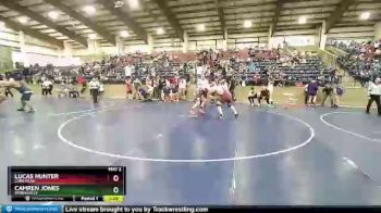 218 lbs Cons. Round 1 - Camren Jones, Springville vs Lucas Hunter, Lone Peak