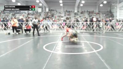 170 lbs Round Of 128 - Nick Moore, VA vs Tanner Bellomo, NY