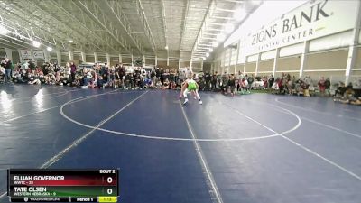 106 lbs Champ Round 1 (16 Team) - Tate Olsen, Western Nebraska vs Elijah Governor, INWTC