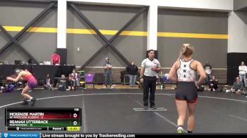 118 lbs Placement (4 Team) - Tiearra Pollard, NE Wrestling Academy vs Natalie Hedlund, FEWTeamIowa