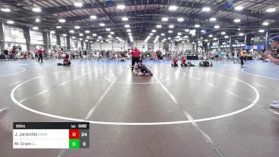 85 lbs Rr Rnd 1 - Jeremiah Jaramillo, SVRWC Black vs Maksin Crain, S.L.Y. Sniper