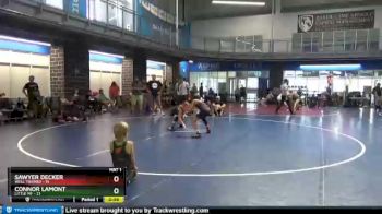 80 lbs Round 2 (10 Team) - Sawyer Decker, Well Trained vs Connor Lamont, Little MF