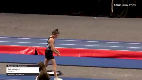 Zeke Dayton - Double Mini Trampoline, Wasatch - 2021 USA Gymnastics Championships