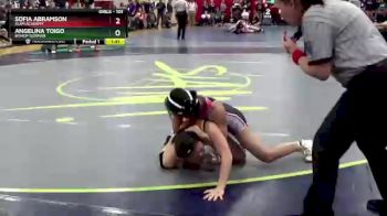 101 lbs Semifinal - Angelina Toigo, Bishop Gorman vs Sofia Abramson, SLAM Academy