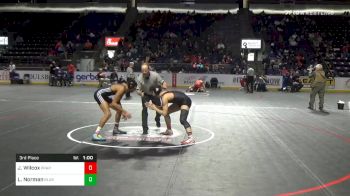 145 lbs 3rd Place - Jason Wilcox, Prairie vs Lorenzo Norman, Blair Academy