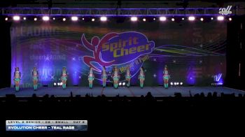 Evolution Cheer - Teal Rage [2026 L2 Senior - D2 - Small Day 2] 2026 Spirit Cheer Grand Nationals