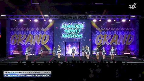 Almaden Spirit Athletics - Aqua [2025 L2 Junior - D2 - Small Day 1] 2025 The American Grand Grand Nationals