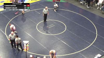 202 lbs Round Of 16 - Sarah Buzard, Redbank Valley vs Serenity Miller, Slippery Rock