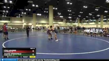 152 lbs Placement (16 Team) - Cole Aguirre, STL Orange vs Dustin Springfield, Florida Bulls