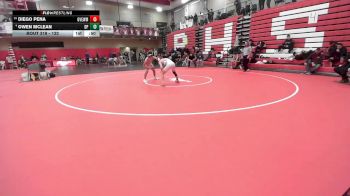 132 lbs Cons. Round 3 - Diego Pena, Grandview vs Owen McLean, Deer Park