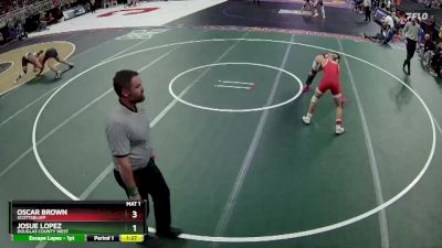 Quarterfinal - Oscar Brown, Scottsbluff vs Josue Lopez, Douglas County West