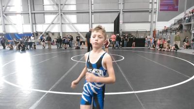 56 lbs Cons. Sub-quarters - Silas Smith, White River Hornets Wrestling Club vs Rhett Shaw, Toro World Club
