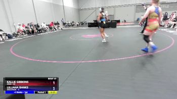 135 lbs 2nd Place Match (16 Team) - Kallie Gibbons, Iowa vs Lilliana Banks, Wisconsin