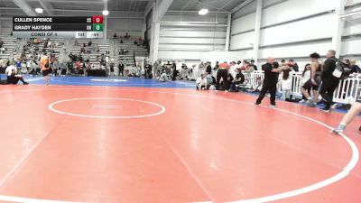152 lbs Consi Of 4 - Cullen Spence, SC vs Grady Hayden, OH