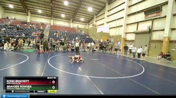 57 lbs Round 4 - Brayden Rowser, Wasatch Wrestling Club vs Konn Brackett, Badlands Elite