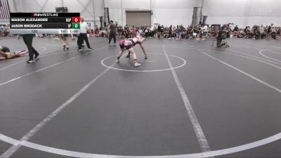 120 lbs Round 5 (6 Team) - Jason Brodack, Sly Fox vs Mason Alexander, BC Predators