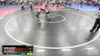 134 lbs Quarterfinal - Jacob August, Fortuna High School vs Ray Pacheco, Casa Grande High School