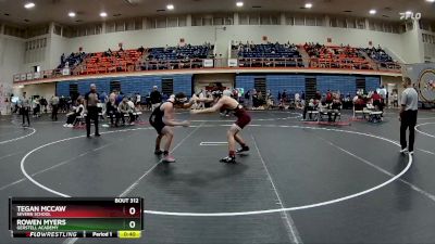 150 lbs Cons. Round 4 - Rowen Myers, Gerstell Academy vs Tegan McCaw, Severn School