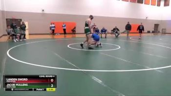 215 lbs Cons. Round 4 - Landen Sword, Mapleton vs Jacob Mullens, Westland