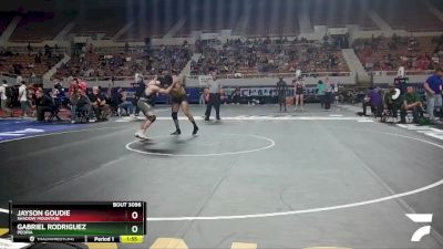 D3-190 lbs Champ. Round 1 - Jayson Goudie, Shadow Mountain vs Gabriel Rodriguez, Peoria