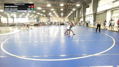 80 lbs Rr Rnd 1 - Vince Weingart, Ohio Gold vs Khiry Williams, Team Germantown