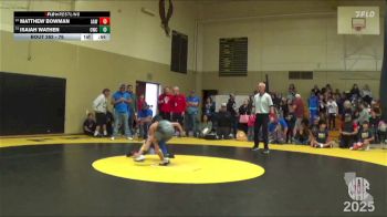 76 lbs Cons. Round 1 - Matthew Bowman, Anderson Attack WC vs Isaiah Wathen, Orland Wrestling Club